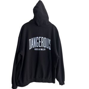 Dangerous Morgan Wallen Tour Hoodie Sweatshirt Hooded Size XXL Black White